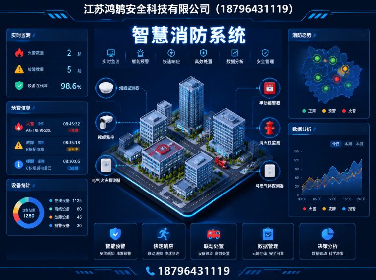 怒江智慧消防系统展示图